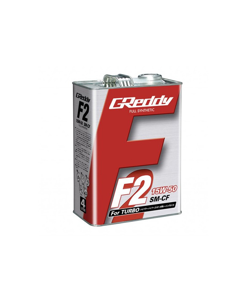 4L Huile Moteur Greddy F2 15W50 SM-CF