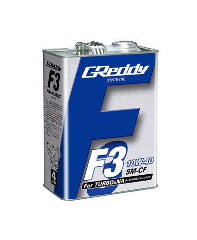 4L Huile Moteur GReddy F3 10W40 SM-CF