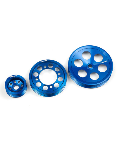 Kit Poulies Aluminium GReddy pour Toyota Supra MK4 JZA80 / Aristo JZS161 (97-04) / Soarer JZZ30 (1JZ-GTE, 91-96)