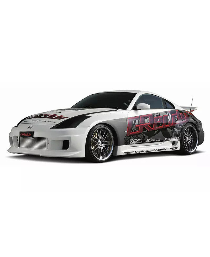 Ailes Avant & Arriere Larges GReddy pour Nissan 350Z