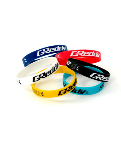 Bracelet Silicone GReddy - Blanc "Power"