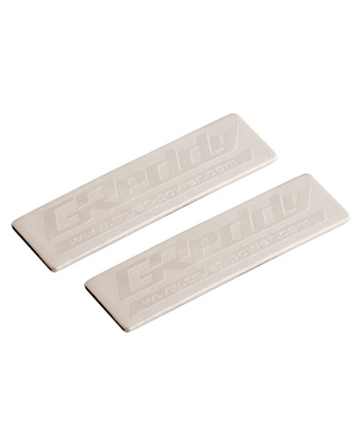 Logos GReddy en Aluminium (la paire)