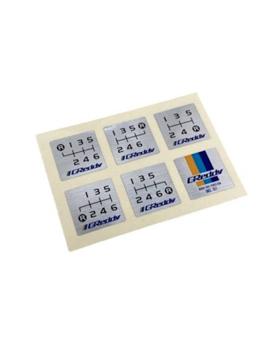 Lot de Stickers pour Pommeau GReddy