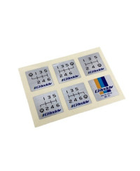 Lot de Stickers pour Pommeau GReddy