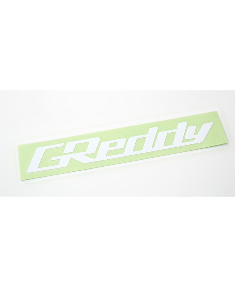 Sticker GReddy Blanc (14 cm)