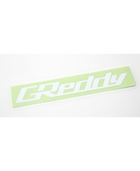 Sticker GReddy Blanc (14 cm)