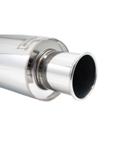 SILENCIEUX UNIVERSEL ROLLED TIP 2.5" - MEGAN RACING 