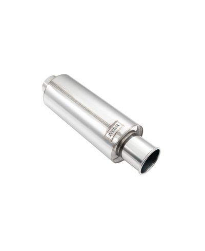 SILENCIEUX UNIVERSEL ROLLED TIP 3" - MEGAN RACING 