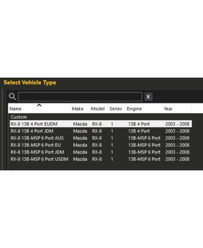 PLUG-IN ECU NEXUS MAZDA RX8 - HALTECH 