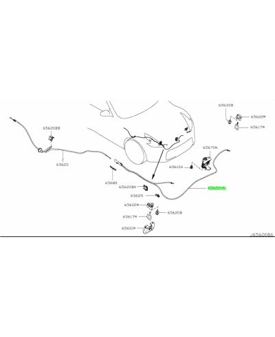 CABLE TRAPPE CAPOT 370Z NISMO NISSAN ....PRIX OK ?