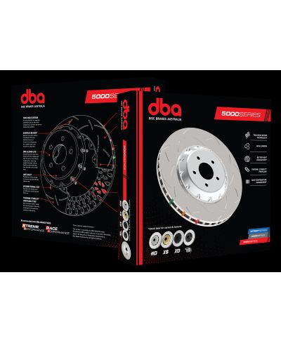 SET DISQUES DE FREIN ARRIERE NISSAN R35 GTR - DBA 