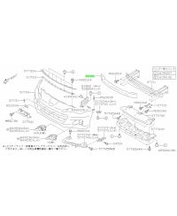 ABSORBEUR PARE CHOC AVANT GT86 TOYOTA