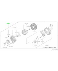 ALTERNATEUR SR20DET 200SX S14 NISSAN.....PRIX OK ? ...VOIR PRIX OCC-1721 ?