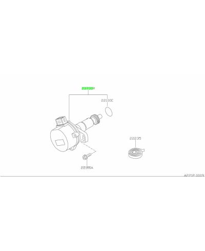 CAPTEUR ARBRE A CAMES CAS SR20DET 200SX S14 NISSAN
