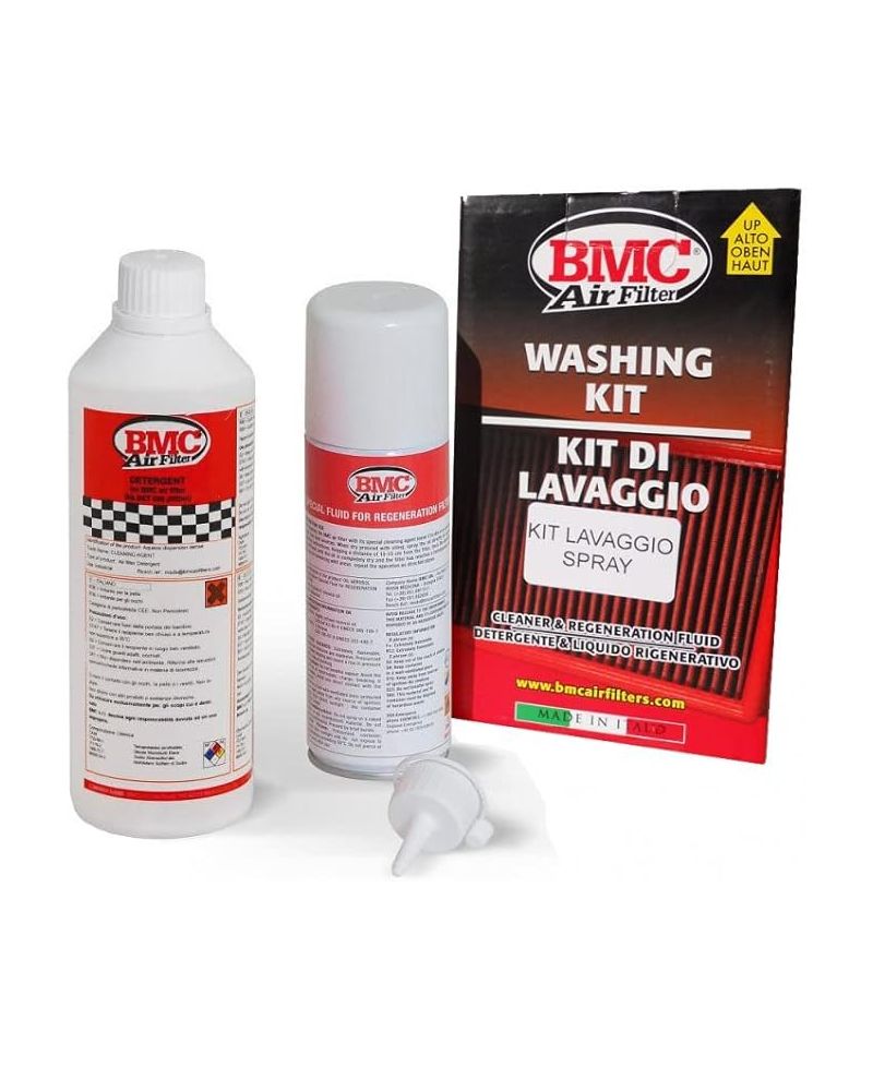 KIT D'ENTRETIEN POUR FILTRE À AIR LAVABLE ET RÉUTILISABLE BMC
