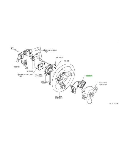 COMMANDES VOLANT 370Z NISMO NISSAN 
