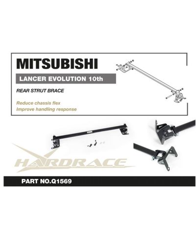 BARRE ANTI RAPPROCHEMENT MITSUBISHI LANCER EVO X - HARDRACE 