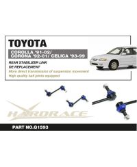 SET BIELLETTES BARRE STABILISATRICE ARRIERE TOYOTA COROLLA , CELICA - HARDRACE 