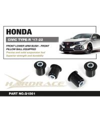 SET SILENT BLOCS DE BRAS AVANT INFERIEUR HONDA CIVIC TYPE R (17-22) - HARDRACE