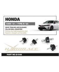 SET SILENT BLOCS DE BRAS ARRIERE HONDA CIVIC (21+), TYPE R (22+) - HARDRACE 