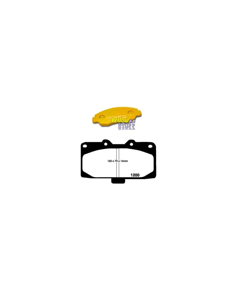 SET de 2 JEUX de PLAQUETTES AVANT