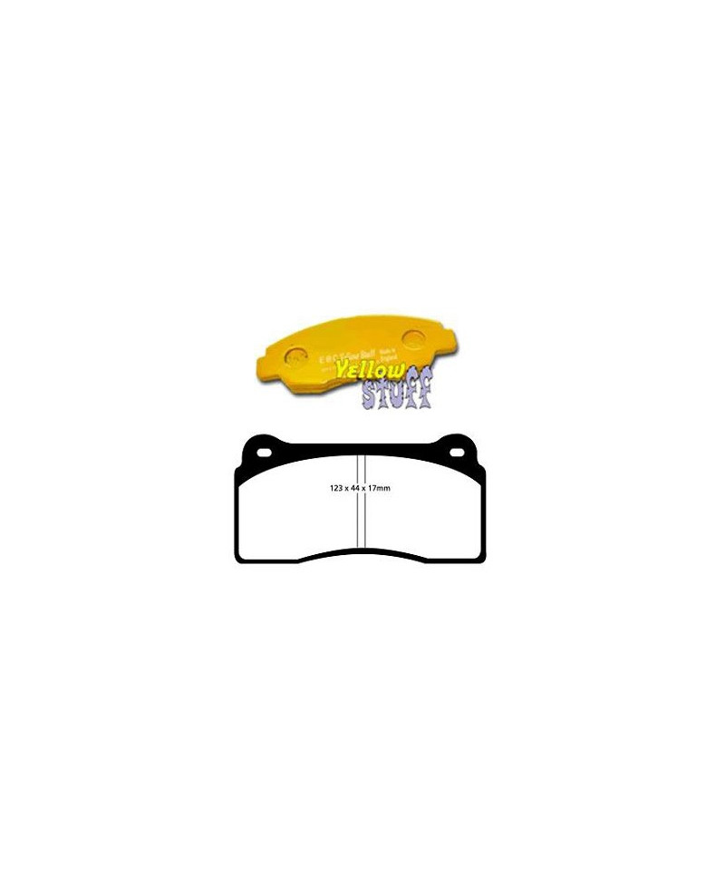 PLAQUETTES ARRIERE GTR R35 EBC 