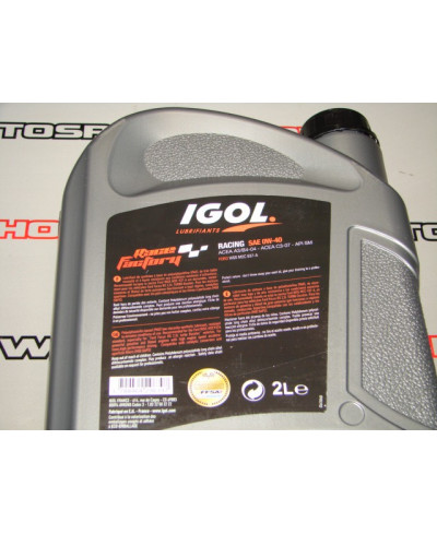 HUILE MOTEUR RACE FACTORY 0W40