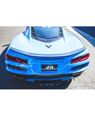SPOILER ARRIERE FIBRE DE CARBONE CHEVROLET CORVETTE C8 - APR PERFORMANCE 