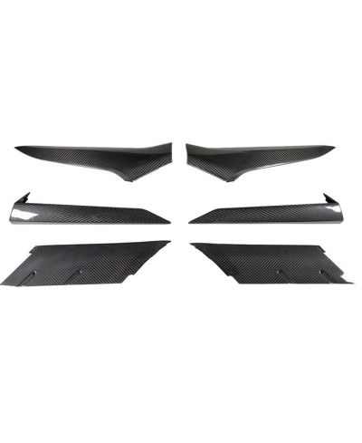 KIT GARNITURE PORTE ET PANNEAUX LATERAUX FIBRES DE CARBONE CHEVROLET CORVETTE C8 - APR PERFORMANCE