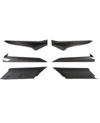 KIT GARNITURE PORTE ET PANNEAUX LATERAUX FIBRES DE CARBONE CHEVROLET CORVETTE C8 - APR PERFORMANCE