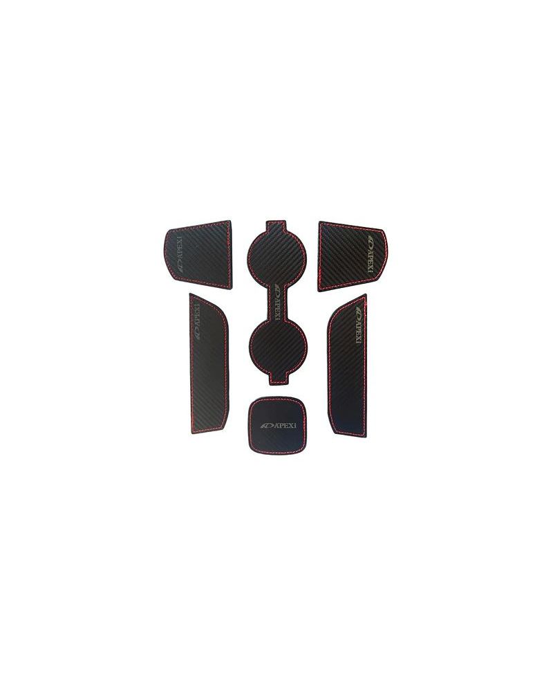 SET TAPIS CUIR STYLE CARBONE TOYOTA GR86/ SUBARU BRZ - APEXI