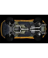 CATBACK TITANIUM EXPREME TI TYPE-D (DUAL) NISSAN 370Z - TOMEI