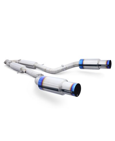 CATBACK TITANIUM EXPREME TI TYPE-D (DUAL) NISSAN 370Z - TOMEI