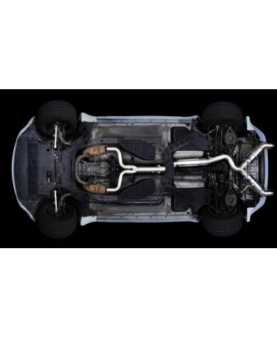 CATBACK TITANIUM EXPREME TI TYPE-D (DUAL) NISSAN 350Z - TOMEI
