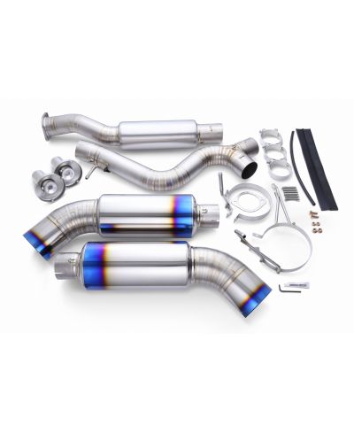 CATBACK TITANIUM EXPREME TI TYPE-D (DUAL) NISSAN 350Z - TOMEI