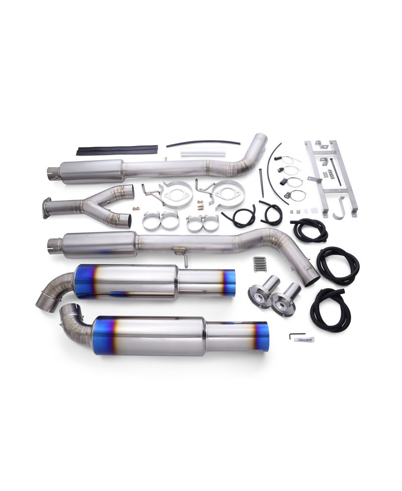 CATBACK DUAL TITANE EXPREME TI TYPE-D INFINITI Q50 - TOMEI