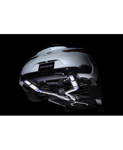 CATBACK DUAL TITANE EXPREME TI TYPE-D INFINITI Q60 - TOMEI