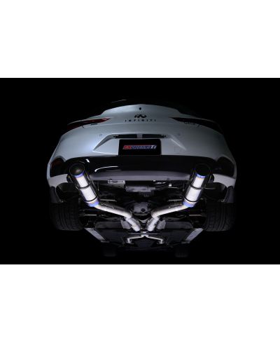 CATBACK DUAL TITANE EXPREME TI TYPE-D INFINITI Q60 - TOMEI