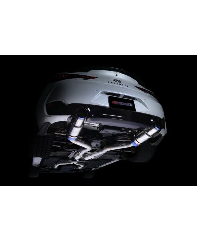 CATBACK DUAL TITANE EXPREME TI TYPE-D INFINITI Q60 - TOMEI