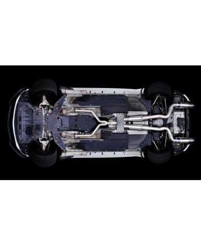 CATBACK DUAL TITANE EXPREME TI TYPE-D INFINITI Q60 - TOMEI