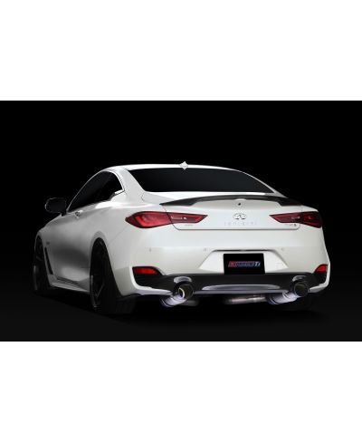 CATBACK DUAL TITANE EXPREME TI TYPE-D INFINITI Q60 - TOMEI