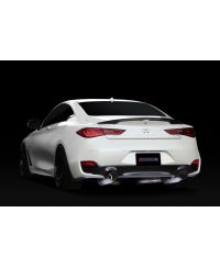 CATBACK DUAL TITANE EXPREME TI TYPE-D INFINITI Q60 - TOMEI