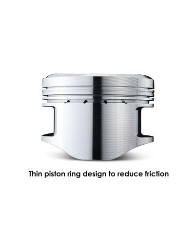 SET PISTONS FORGÉS Ø 85.5MMMITSUBISHI 4G63 (STD) - TOMEI