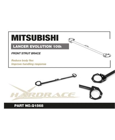 BARRE ANTI RAPPROCHEMENT AVANT MITSUBISHI LANCER EVO X - HARDRACE