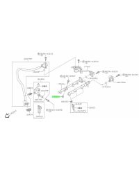 ENTRETOISE RAMPE INJECTION VQ35DE NISSAN