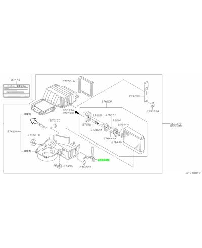 CAPTEUR THERMISTANCE REFROIDISSEMENT S15 R34 NISSAN