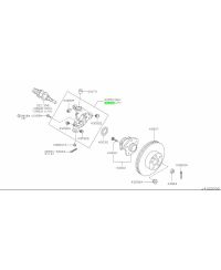 PORTE MOYEU ARRIERE GAUCHE 350Z NISSAN...PRIX OK ?
