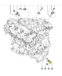 ENTRETOISE CAPTEUR PMH VEL SATIS ET TALISMAN V6 RENAULT