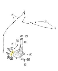 JOINT POMPE LAVE GLACE DODGE CHALLENGER CHARGER - MOPAR