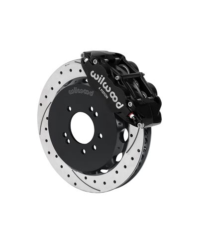 KIT GROS FREINS AVANT PERCES & RAINURES SUPERLITE 6 PISTONS NISSAN R32 GTR (89-94), 300ZX - WILWOOD